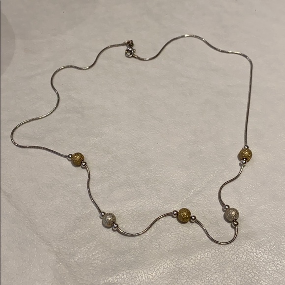 Sterling silver necklace - Picture 2 of 3